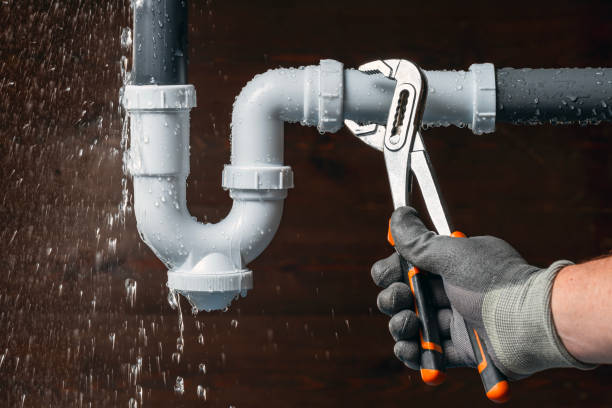 Professional Leak Detection technician working in Saint Paul, IN